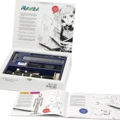 Hot Faber Castell Conjunto Desenho Iniciação Pitt Manga