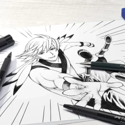 Hot Faber Castell Conjunto Desenho Iniciação Pitt Manga