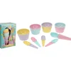 Online Koopman Conjunto De Servir Gelado Colorido 9 Peças