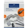 Faber Castell Lápis De Cor E Cera|Lápis Cor E Cera > Conjunto Esboço Carvão Esfuminho + 5 Lápis + Afia + Borracha