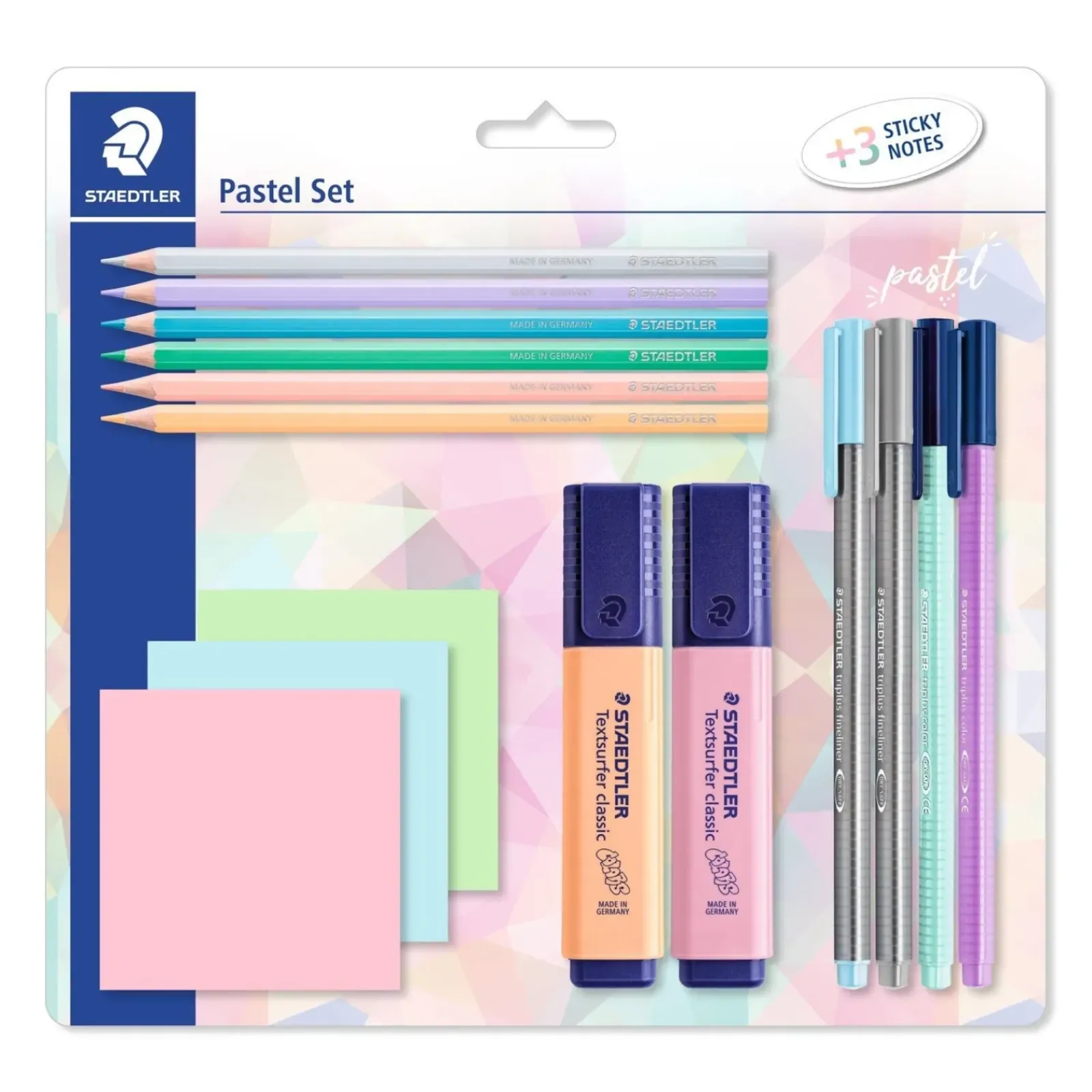Online Staedtler Conjunto Escrita Pastel e Bloco de Notas