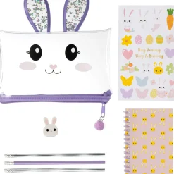 Online Outras Marcas Conjunto Estojo + Lápis + Borracha + Caderno Bunny Joy