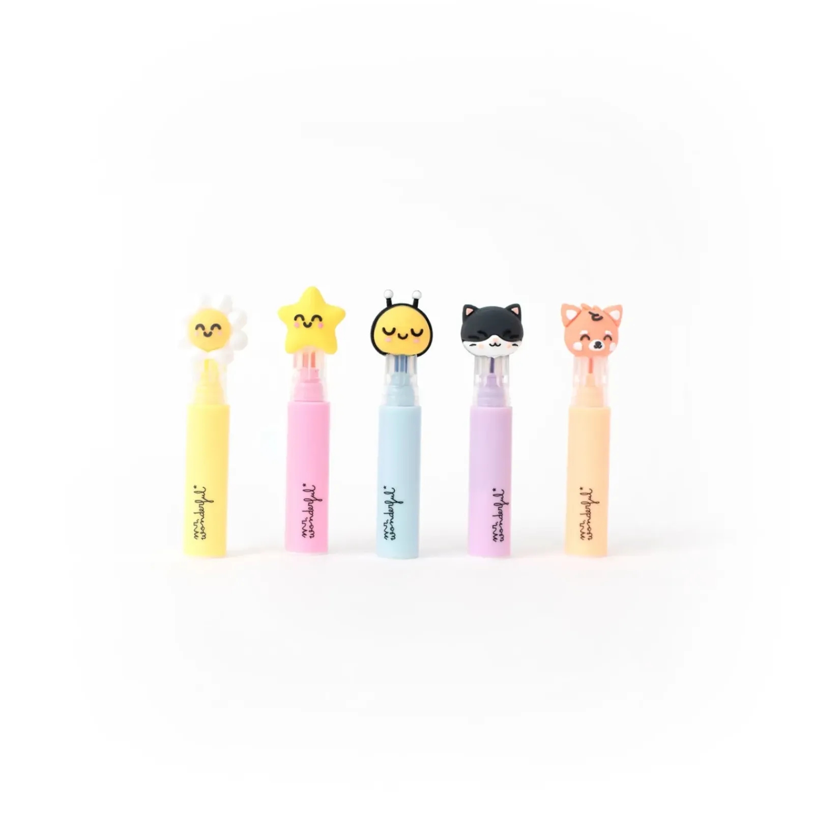 Sale Mr Wonderfull Conjunto Estojo + 5 Sublinhadores - Colour