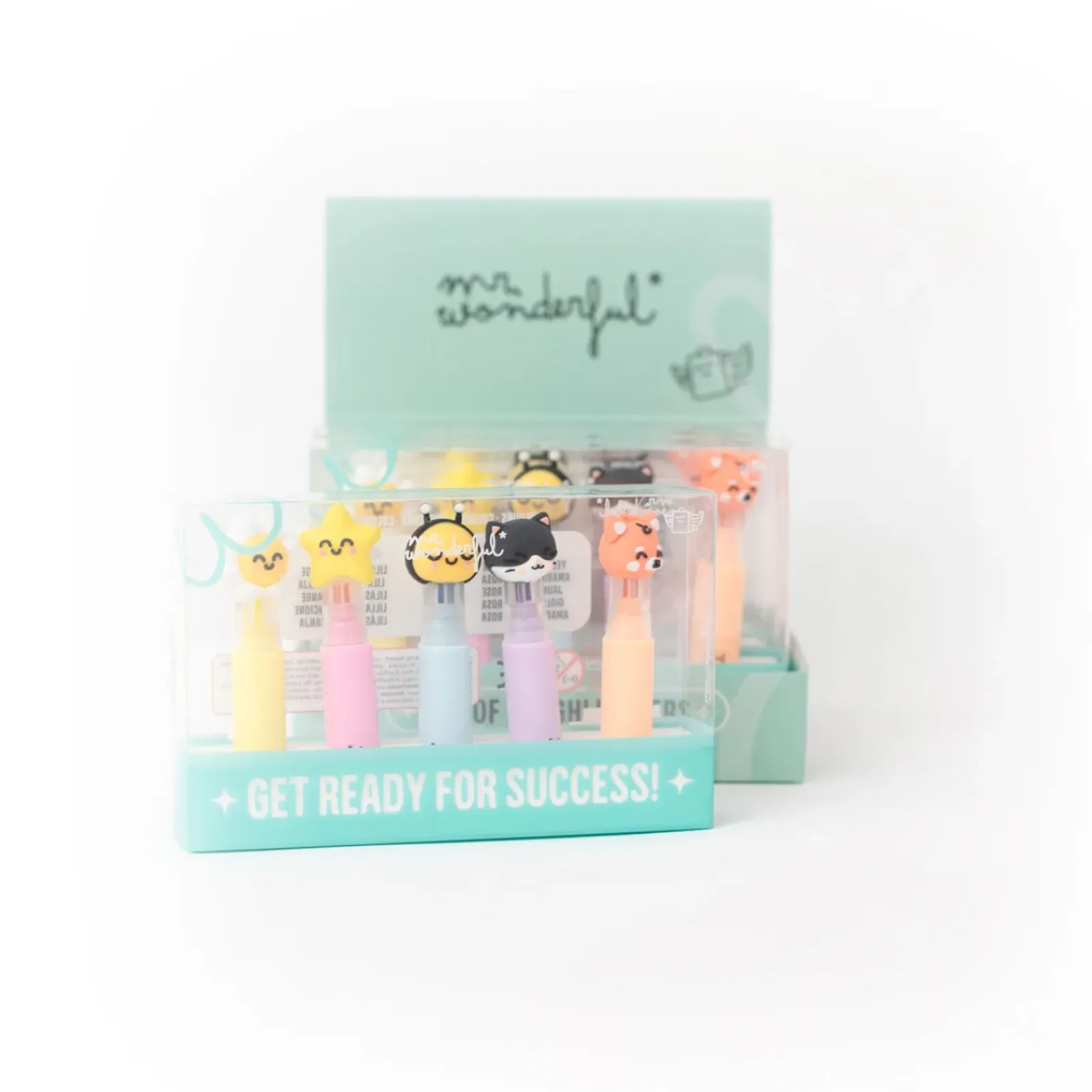Sale Mr Wonderfull Conjunto Estojo + 5 Sublinhadores - Colour