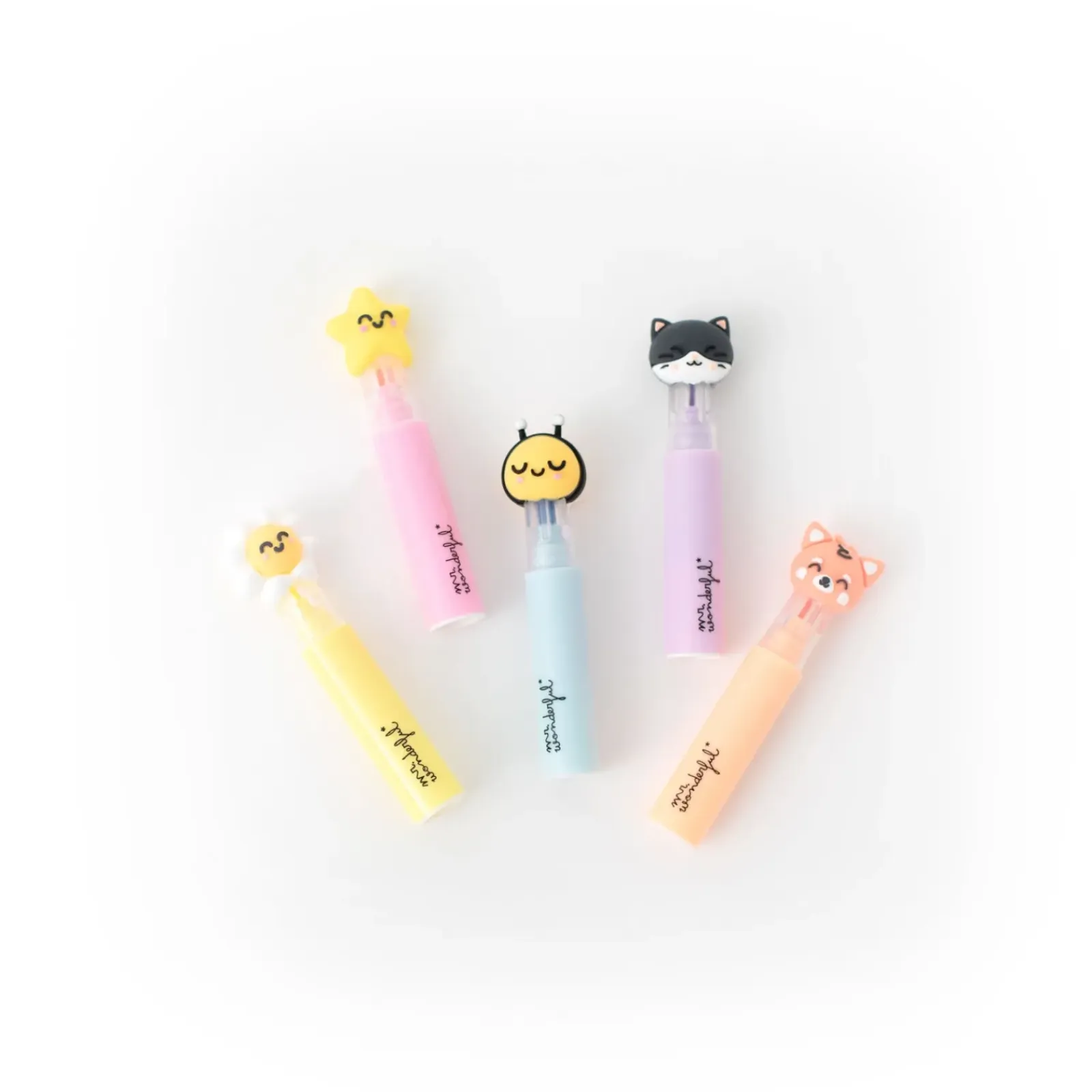 Sale Mr Wonderfull Conjunto Estojo + 5 Sublinhadores - Colour