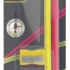 Bic Lápis E Lapiseiras|Escrita > Conjunto 2 Lápis Grafite Fluo + Afia + Borracha