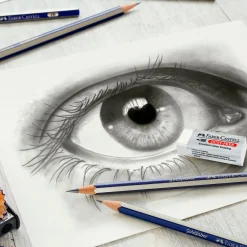 Faber Castell Lápis E Lapiseiras|Escrita > Conjunto 2 Lápis HB + Afia + Borracha