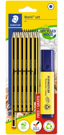 Staedtler Lápis E Lapiseiras|Escrita > Conjunto 12 Lápis HB Noris Fluor 364-1