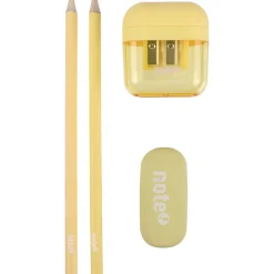 Note! Lápis E Lapiseiras|Escrita > Conjunto Lápis Hd+Borracha+Afia Pastel