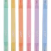 Hot Note! Conjunto 6 Marcadores Fluor Pastel