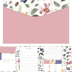 Do Art Cadernos E Blocos > Conjunto Notas Aderentes - Wild Bloom