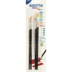 Giotto Pincéis > Conjunto 4 Pinceis Nº 4, 6, 8, 10 Fila