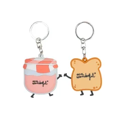 Mr. Wonderful Juvenil > Conjunto 2 Porta-Chaves - Torrada E Doce