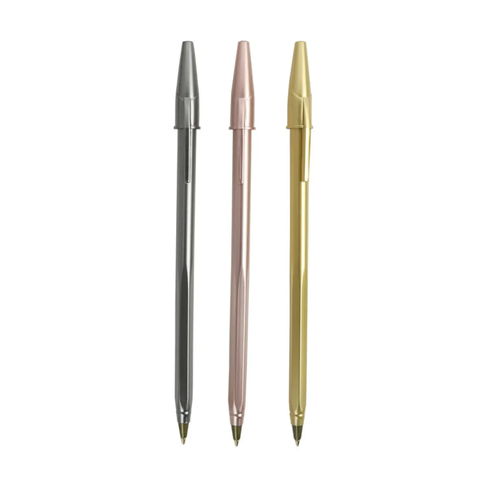 Note! Canetas E Esferográficas|Escrita > Conjunto Unidades 3 Esferográficas Rose Gold Grey