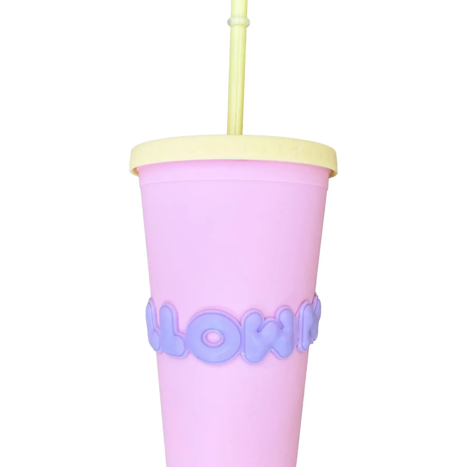 Marshmallow Juvenil > Copo Plástico Palhinha 450ml