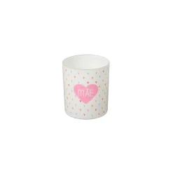 Kasa Velas E Difusores > Copo Vela Corações - Mãe