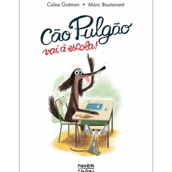 Nuvem De Letras Cão Pulgão Vai à Escola! de Colas Gutman - Livro 2
