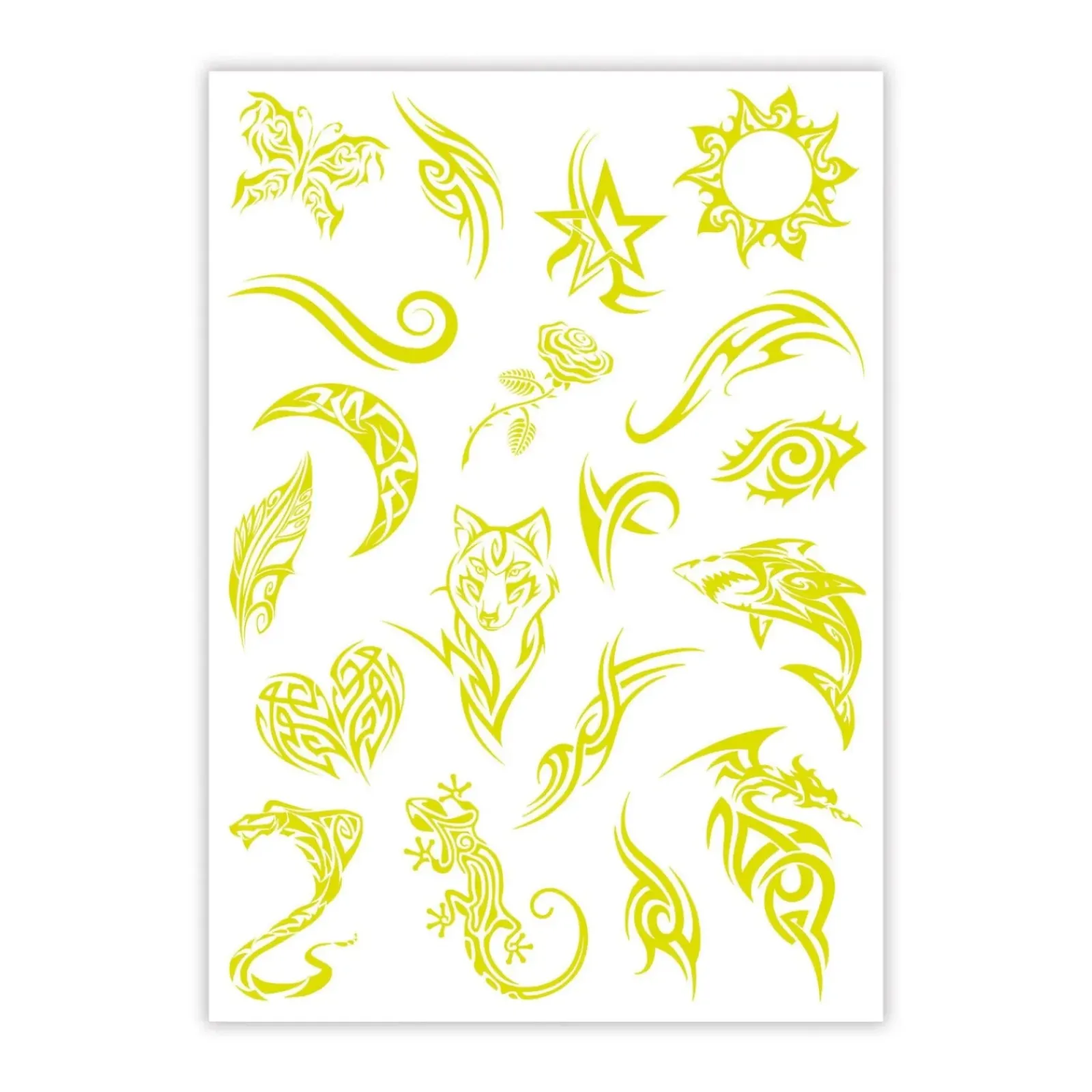 Crazy Chic Didáticos > Urban Style Tatoo - Glow
