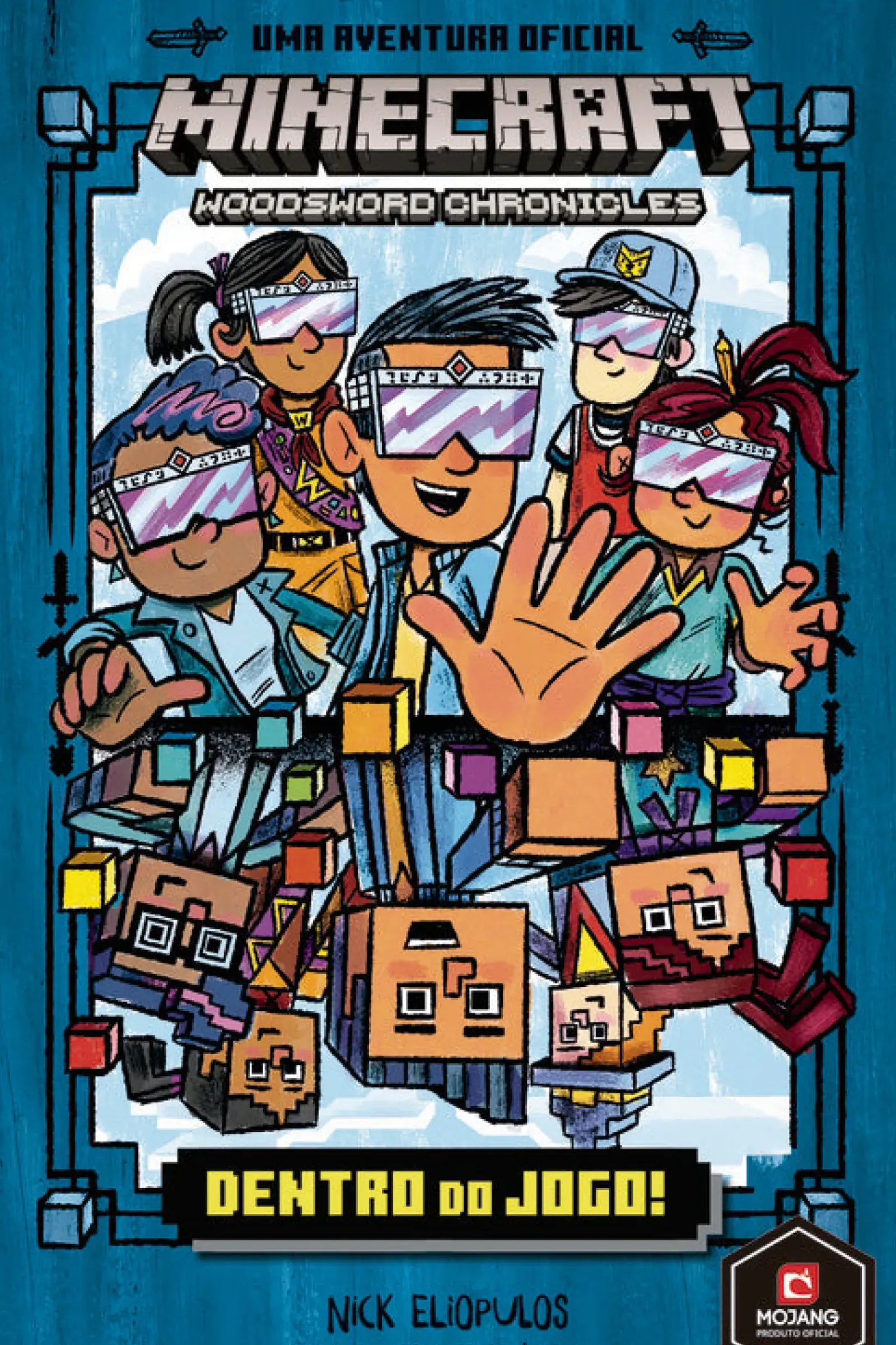 Booksmile Coleções Juvenis > Dentro do Jogo! de Nick Eliopulos e Luke Flowers Minecraft N.º 1