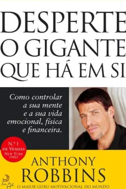 Outlet Lua De Papel Desperte o Gigante que Há em Si de Anthony Robbins Como Controlar a sua Mente e a sua Vida Emocional, Física e Financeira.