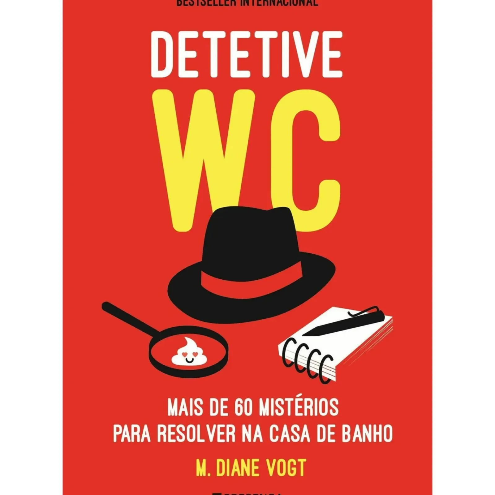 Best Presença Detetive WC de M. Diane Vogt - Mais de 60 Mistérios para Resolver na Casa de Banho!