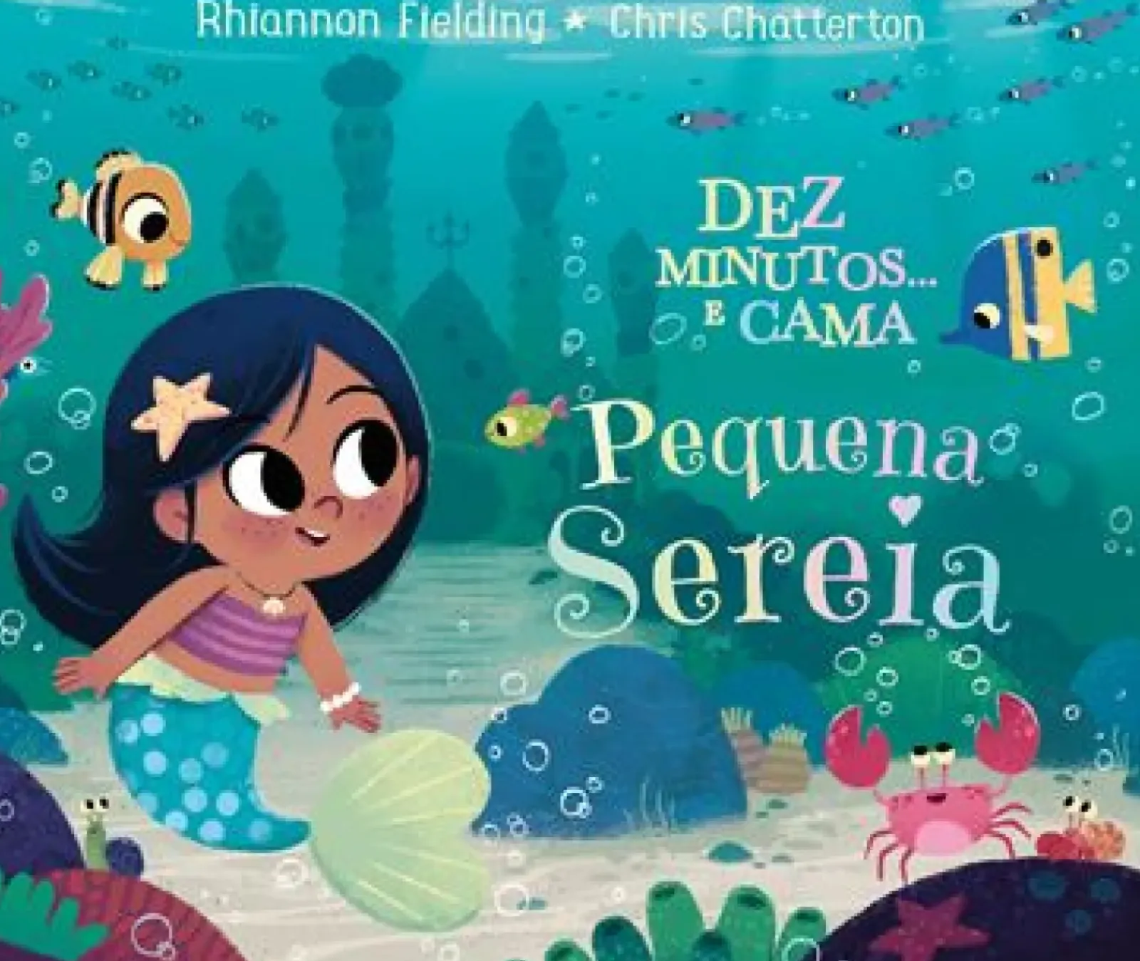 Outlet Nuvem De Letras Dez Minutos... e Cama Pequena Sereia de Rhiannon Fielding