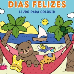 Outlet Porto Editora Dias Felizes - Livro de Colorir