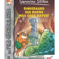 Presença Coleções Juvenis > Dinossauro que Dorme Não Caça Ratos! de Geronimo Stilton - Os Pré-Historratos do Geronimo Stilton Vol 7