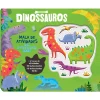 Online Jacaranda DINOSSAUROS: MALA de ATIVIDADES com AUTOCOLANTES BALÃO de MALA