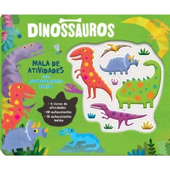Online Jacaranda DINOSSAUROS: MALA de ATIVIDADES com AUTOCOLANTES BALÃO de MALA