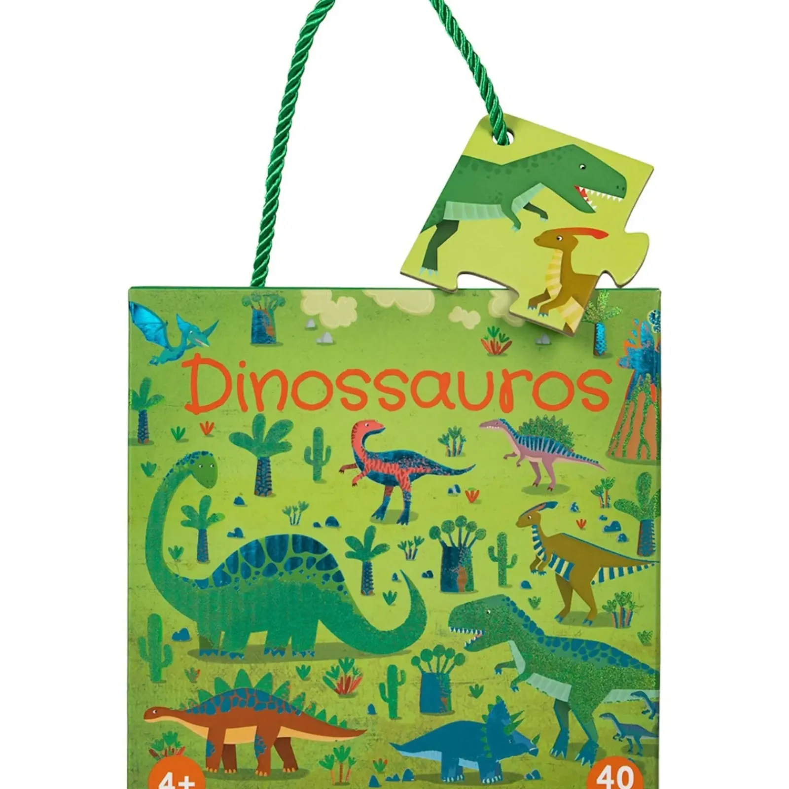 Porto Editora Atividades > Dinossauros 40 Peças