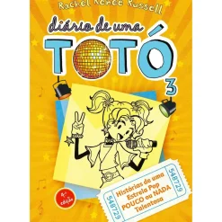 Discount Edições Gailivro Diário de uma Totó 3 de Rachel Renée Russell - Histórias de uma Estrela Pop POUCO ou NADA Talentosa