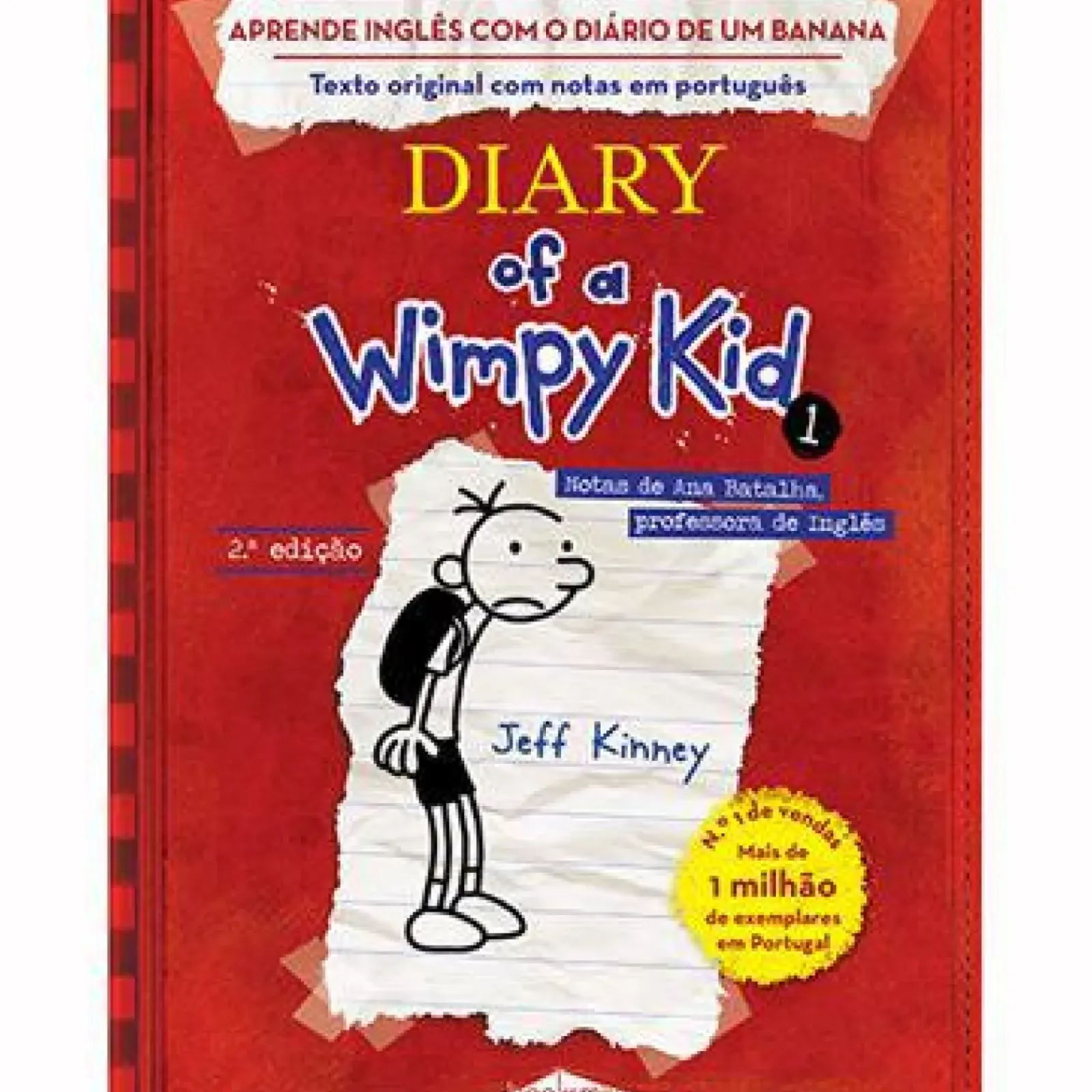Discount Booksmile Diário de um Banana 1: Aprende Inglês de Jeff Kinney - (2ª Edição)
