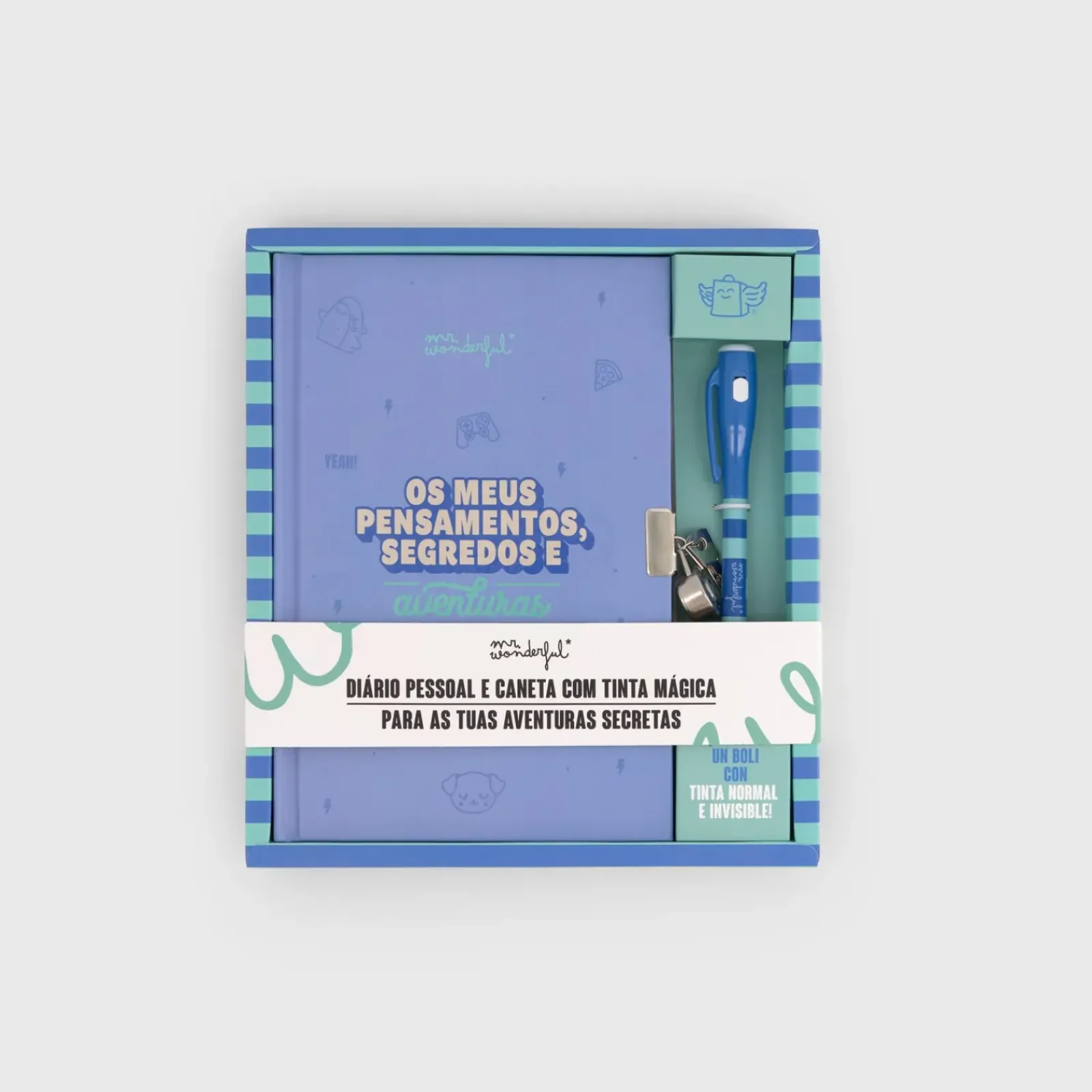 Mr. Wonderful Agendas E Planners|Agendas E Planners > Diário E Caneta - Pensamentos Aventuras