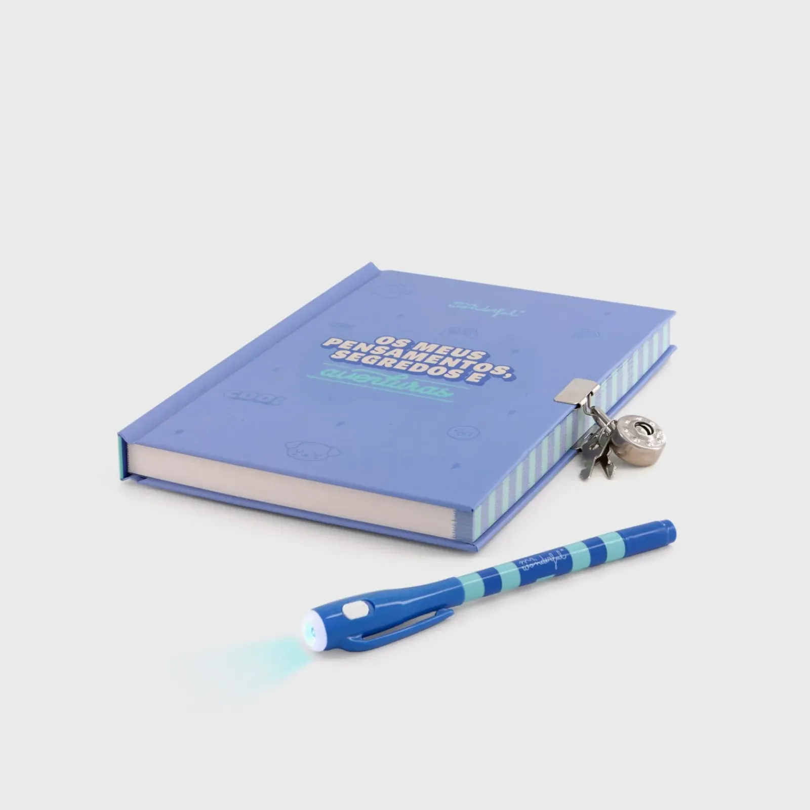 Mr. Wonderful Agendas E Planners|Agendas E Planners > Diário E Caneta - Pensamentos Aventuras