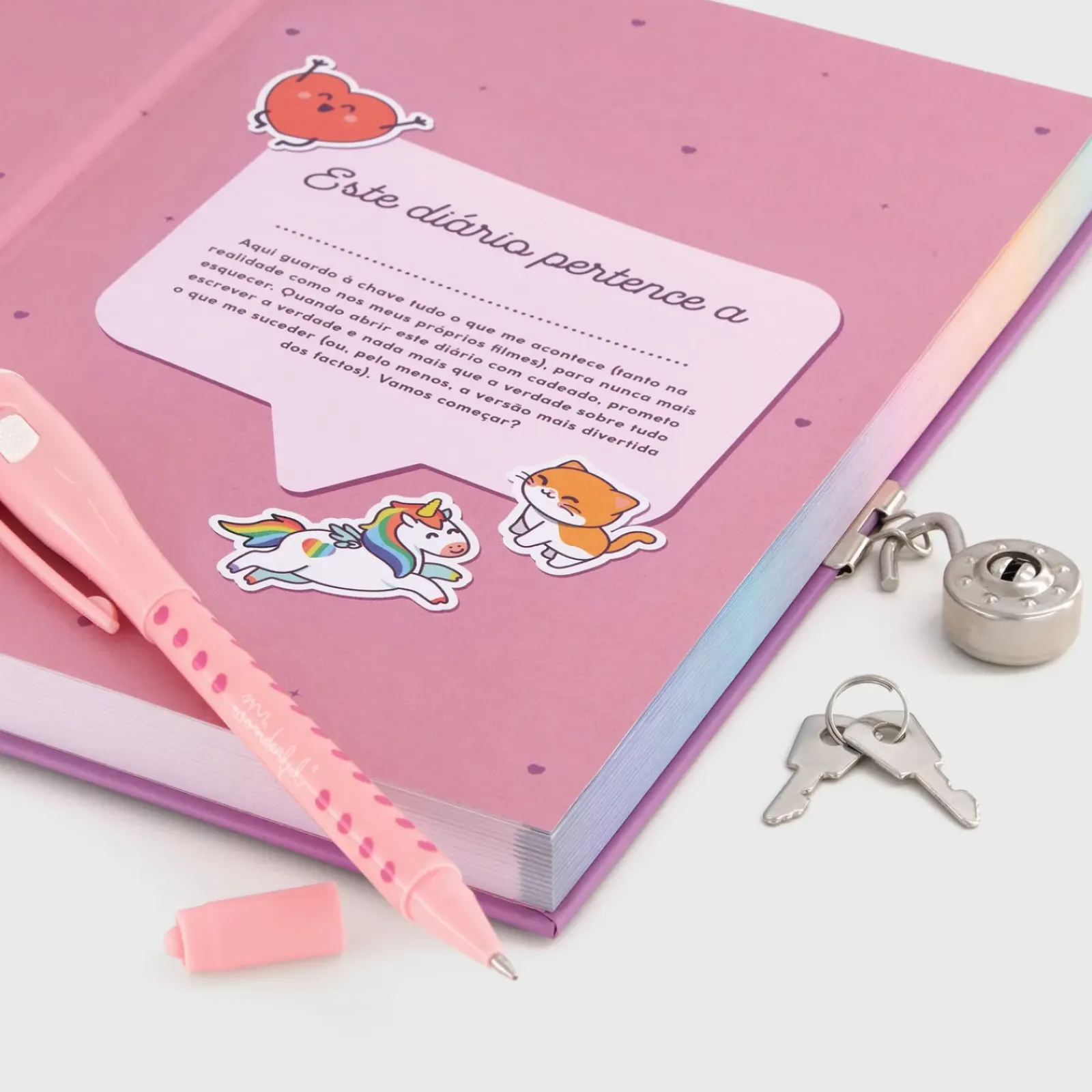 Clearance Mr. Wonderful Diário E Caneta - Shhh... Não Contes