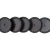 Discount Caderno Inteligente Discos e Elástico para 2,3Cm Preto