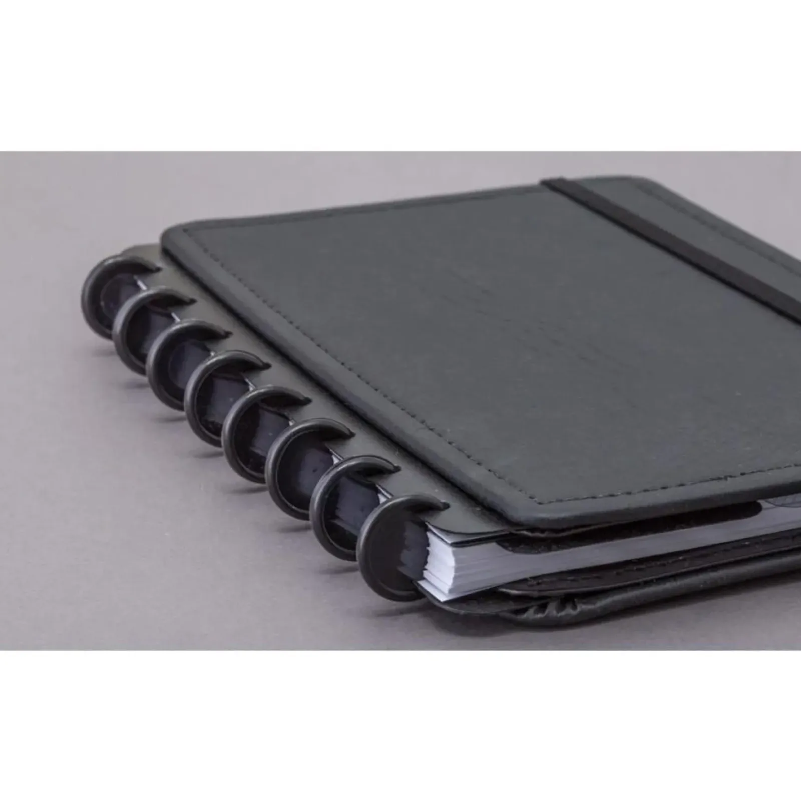 Discount Caderno Inteligente Discos e Elástico para 2,3Cm Preto