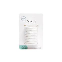 Talia Discos para Caderno Smart 3.8cm Branco