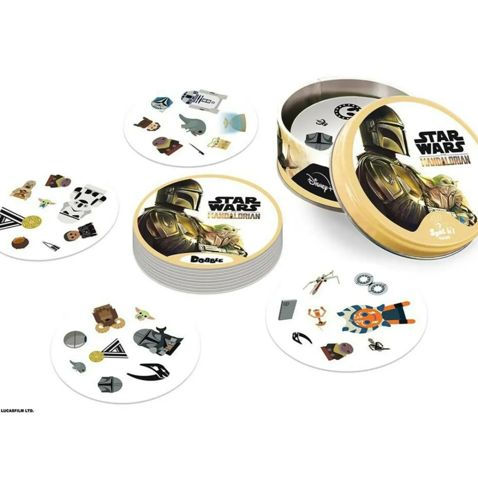 Asmodee Jogos De Família E Amigos > Dobble Star Wars The Mandalorian