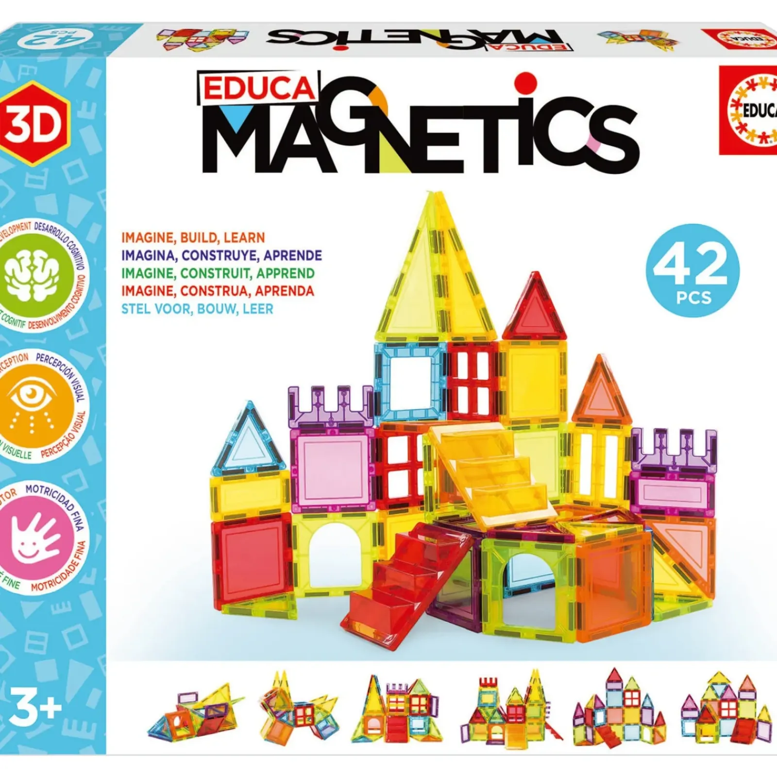 Educa Jogos Infantis > Magnetics 42 Peças