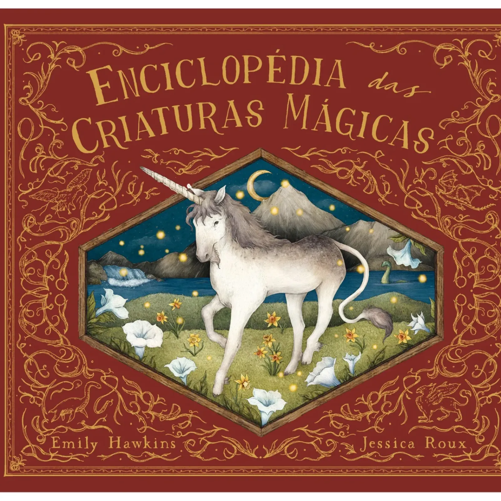 Fábula Enciclopédia das Criaturas Mágicas de Emily Hawkins