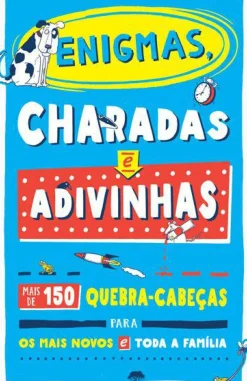 Jacarandá Literatura Juvenil > Enigmas, Charadas e Adivinhas de Amanda Learmonth - Mais de 150 Quebra-Cabeças para os Mais Novos e Toda a Família