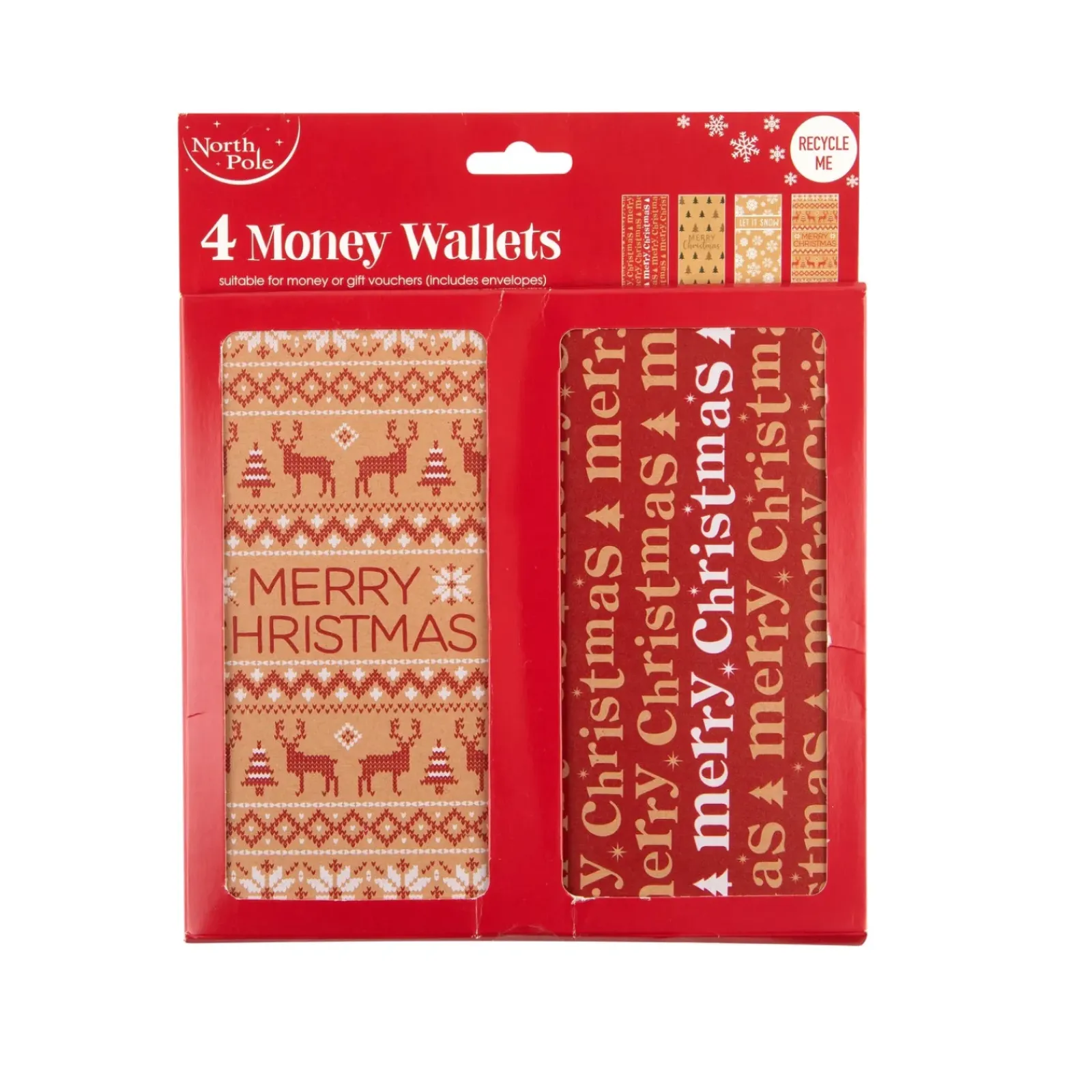 Clearance North Pole Envelope Kraft 4 Unidadesdades