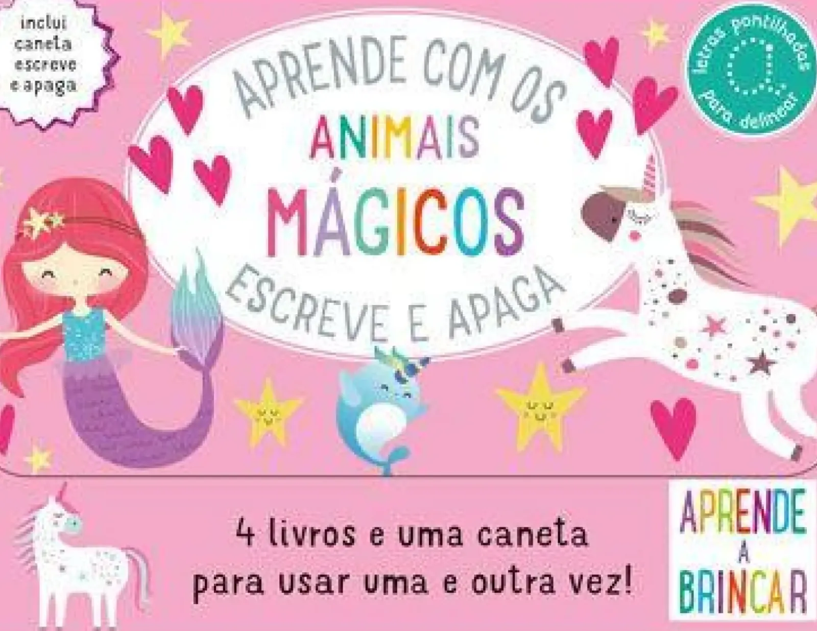 Jacarandá Escreve e Apaga - Aprende com os Animais Mágicos