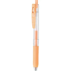Sale Zebra Esferógrafica Clip Tinta Gel 0.5 Sarasa Milk Laranja