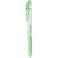 Zebra Canetas E Esferográficas|Escrita > Esferógrafica Clip Tinta Gel 0.5 Sarasa Milk Verde