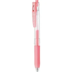 Best Zebra Esferógrafica Clip Tinta Gel 0.5 Sarasa Milk Vermelho