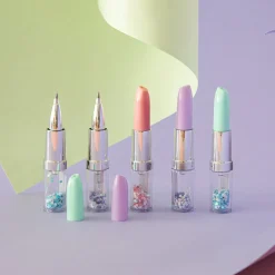 Apli Lápis E Lapiseiras|Escrita > Esferográfica Baton Glitter Menta B2Fun
