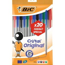 Bic Esferográfica Cristal Sortido 20 Unidades